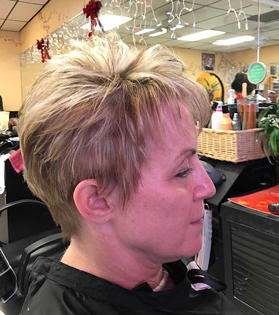 Gilded hair salon